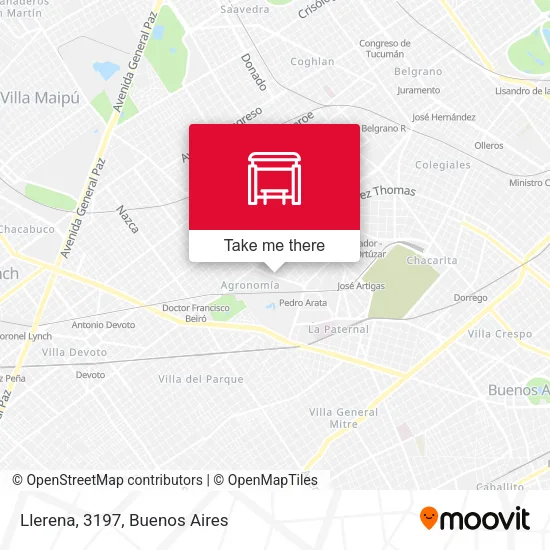 Llerena, 3197 map