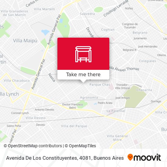 Avenida De Los Constituyentes, 4081 map