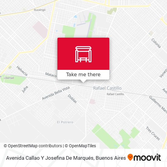 Mapa de Avenida Callao Y Josefina De Marqués