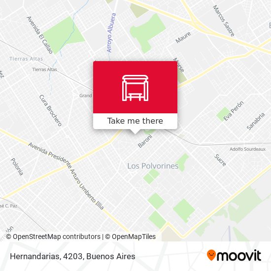 Mapa de Hernandarias, 4203
