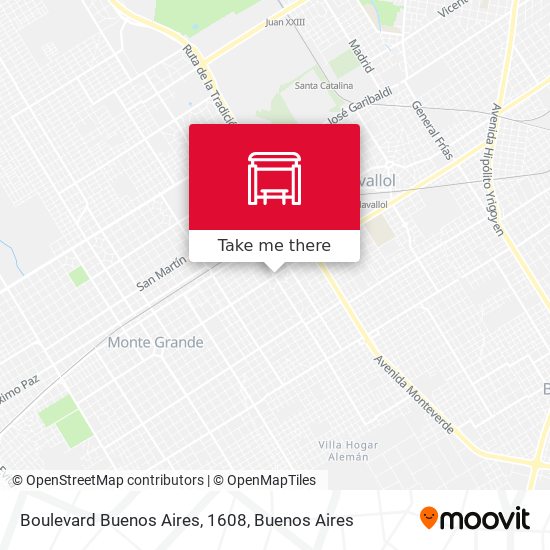 Boulevard Buenos Aires, 1608 map