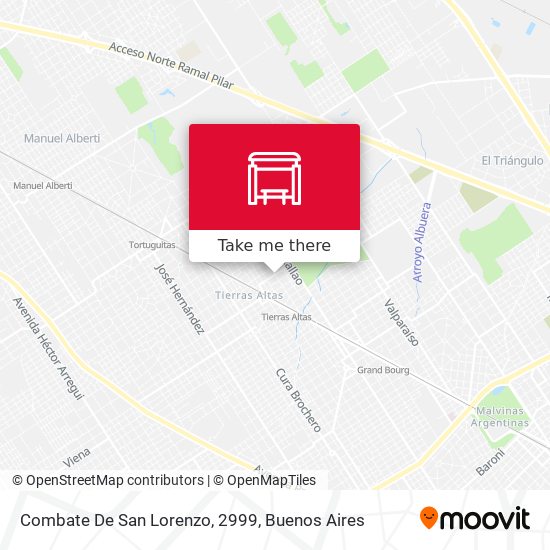 Combate De San Lorenzo, 2999 map