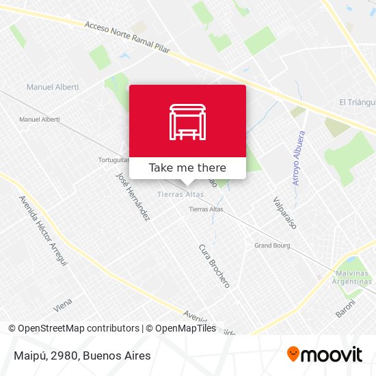 Mapa de Maipú, 2980