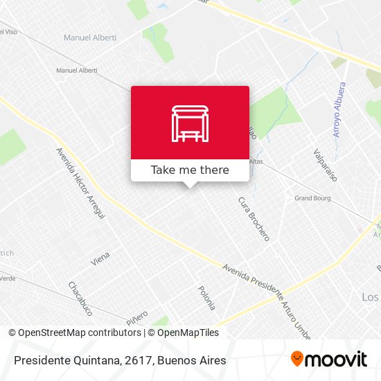 Mapa de Presidente Quintana, 2617