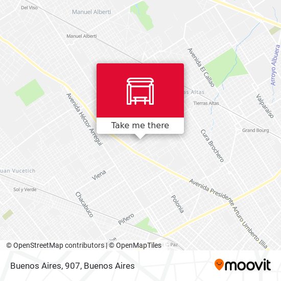 Mapa de Buenos Aires, 907