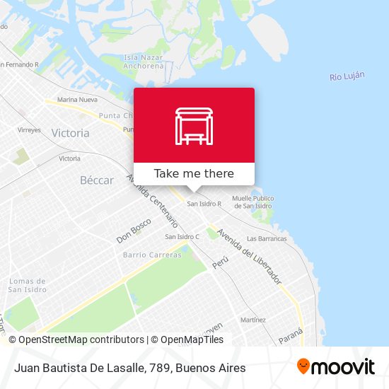 Juan Bautista De Lasalle, 789 map