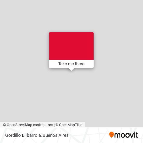 Gordillo E Ibarrola map