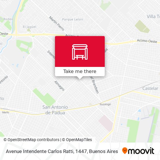 Avenue Intendente Carlos Ratti, 1447 map