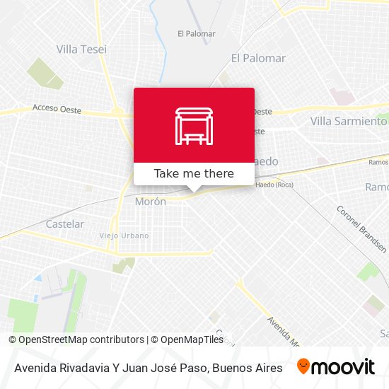 Avenida Rivadavia Y Juan José Paso map