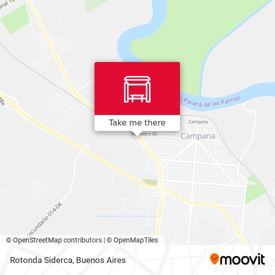Mapa de Rotonda Siderca