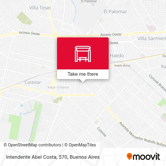 Intendente Abel Costa, 570 map