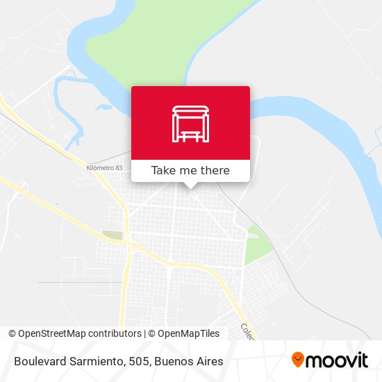 Boulevard Sarmiento, 505 map