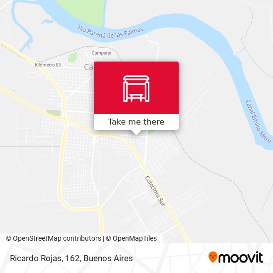 Ricardo Rojas, 162 map