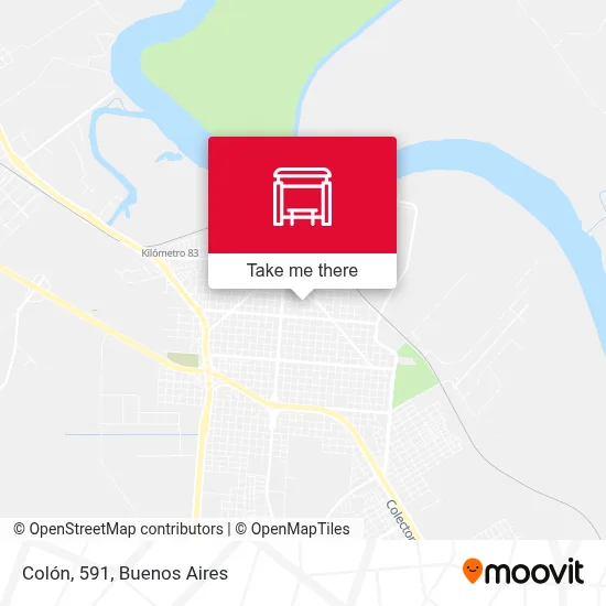 Colón, 591 map
