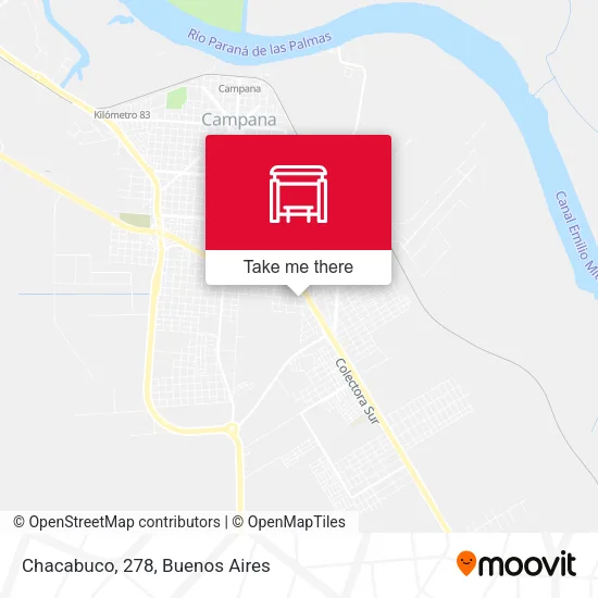 Chacabuco, 278 map