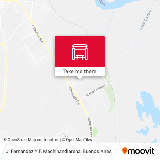 Mapa de J. Fernández Y F. Machinandiarena