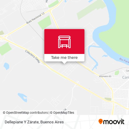 Mapa de Dellepiane Y Zárate