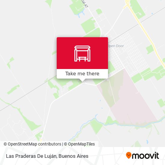 Mapa de Las Praderas De Luján