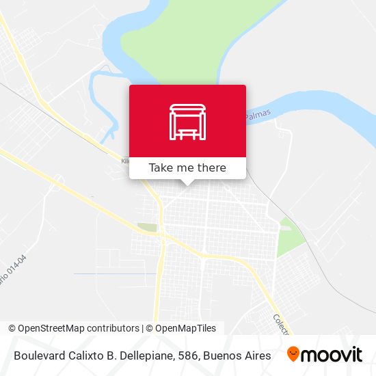 Boulevard Calixto B. Dellepiane, 586 map