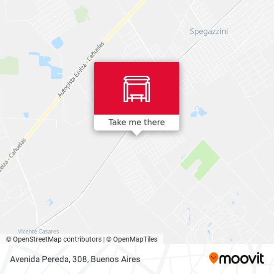 Avenida Pereda, 308 map