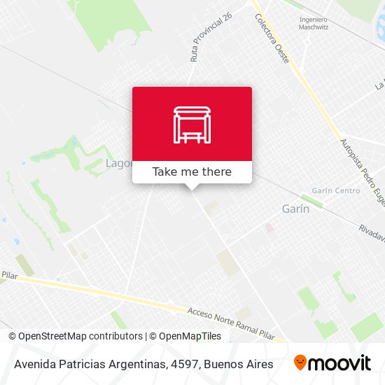 Avenida Patricias Argentinas, 4597 map