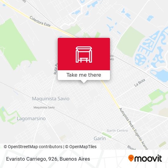 Mapa de Evaristo Carriego, 926