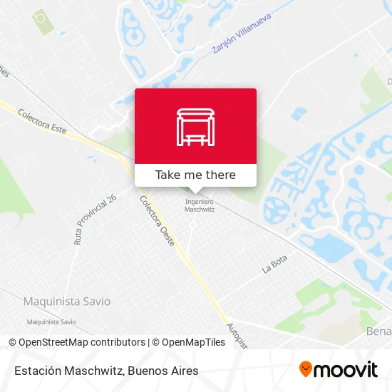 Estación Maschwitz map