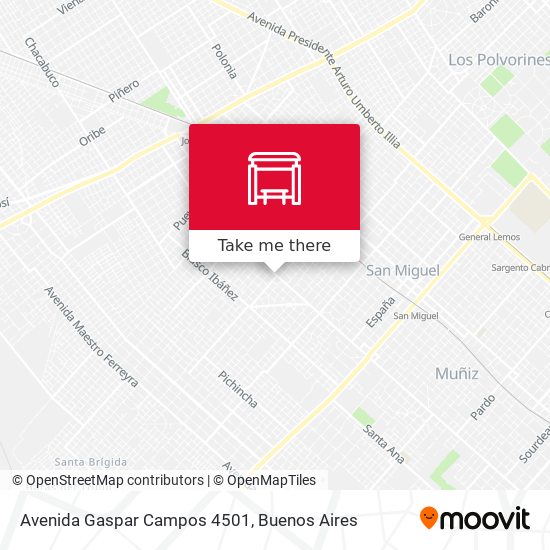 Avenida Gaspar Campos 4501 map