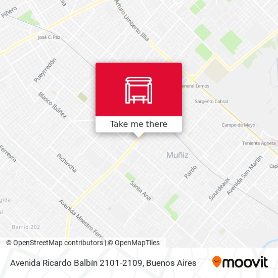 Avenida Ricardo Balbín 2101-2109 map