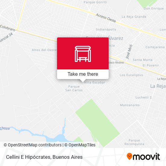 Cellini E Hipócrates map