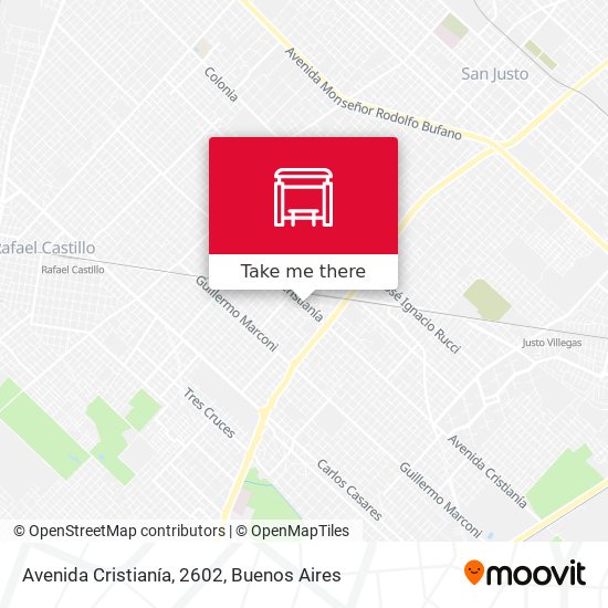 Avenida Cristianía, 2602 map