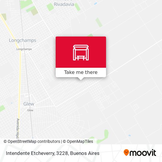 Mapa de Intendente Etcheverry, 3228