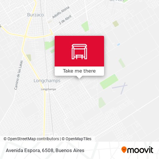 Avenida Espora, 6508 map
