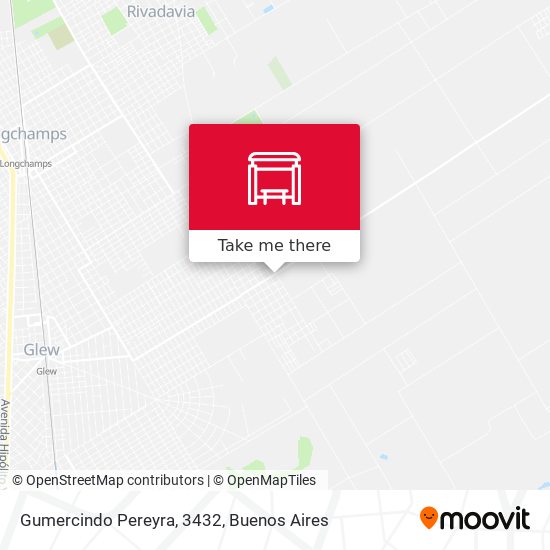 Gumercindo Pereyra, 3432 map