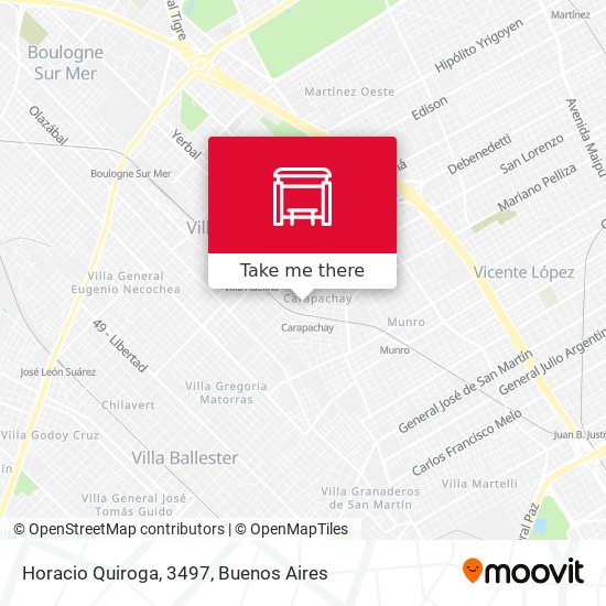 Horacio Quiroga, 3497 map