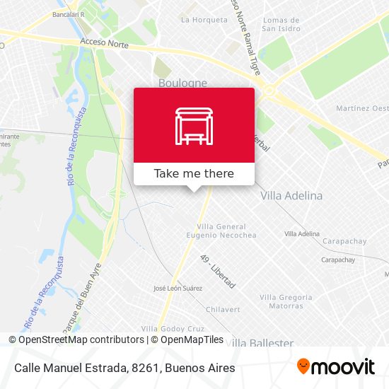 Calle Manuel Estrada, 8261 map
