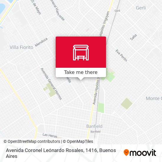 Avenida Coronel Leónardo Rosales, 1416 map