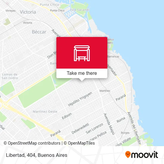 Libertad, 404 map