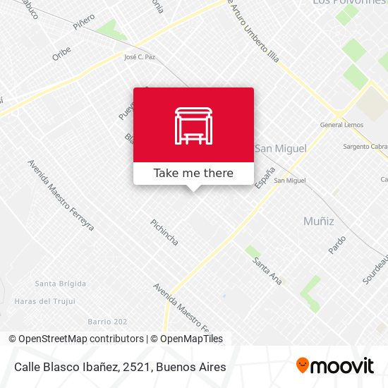 Calle Blasco Ibañez, 2521 map