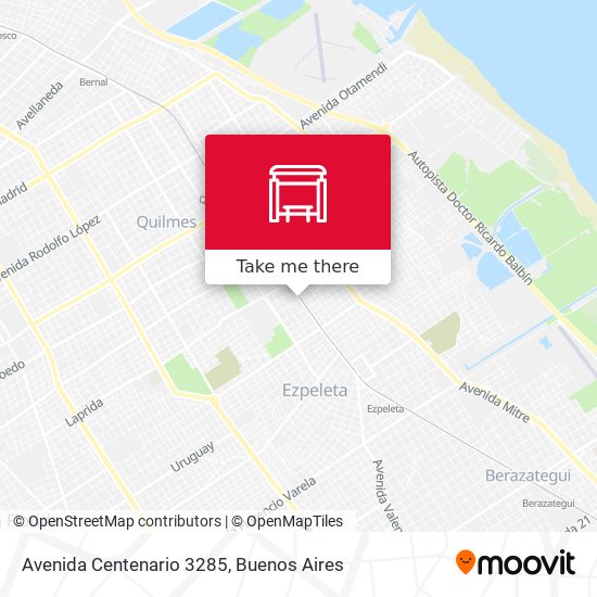 Mapa de Avenida Centenario 3285