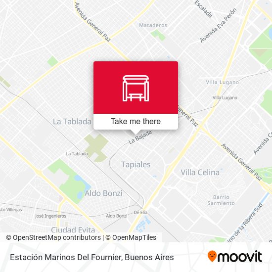 Estación Marinos Del Fournier map