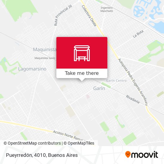 Pueyrredón, 4010 map