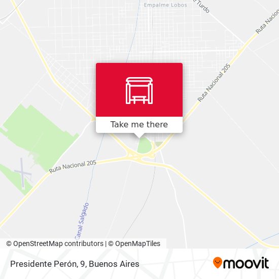 Mapa de Presidente Perón, 9