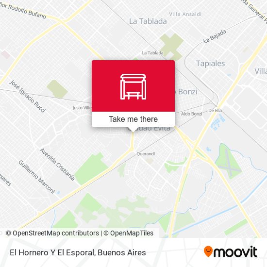 Mapa de El Hornero Y El Esporal