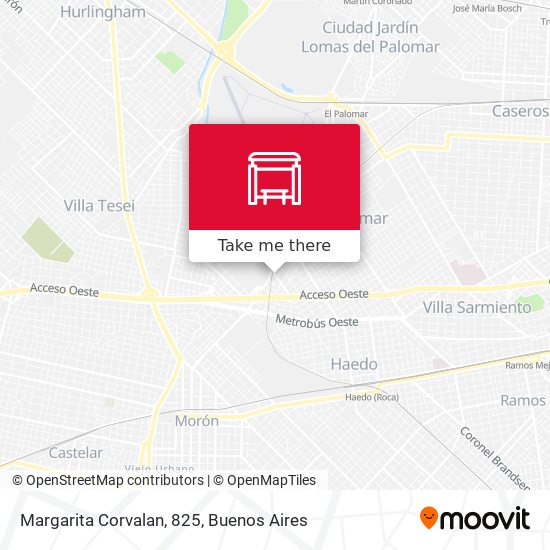 Margarita Corvalan, 825 map