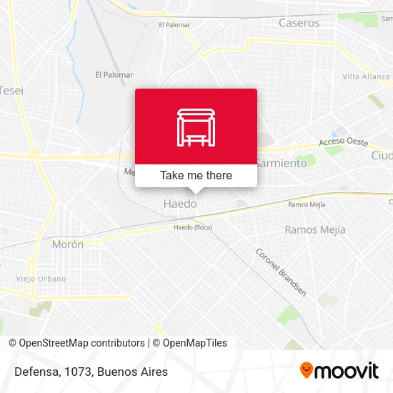 Defensa, 1073 map