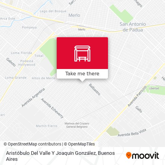 Aristóbulo Del Valle Y Joaquín González map