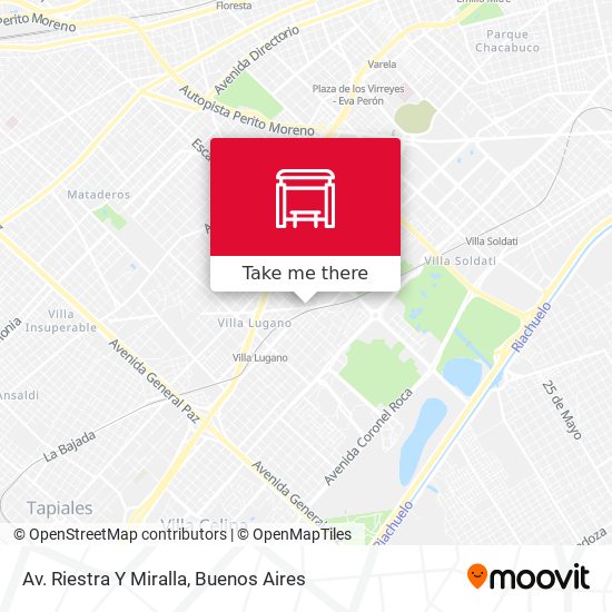Av. Riestra Y Miralla map