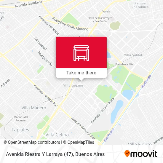 Avenida Riestra Y Larraya (47) map