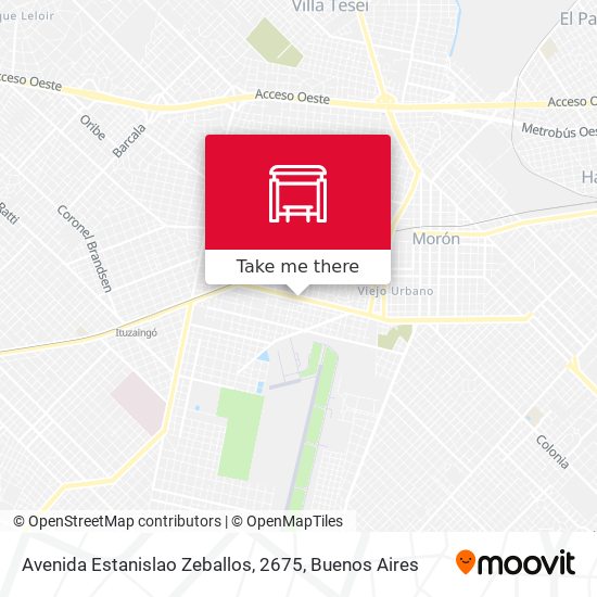 Avenida Estanislao Zeballos, 2675 map